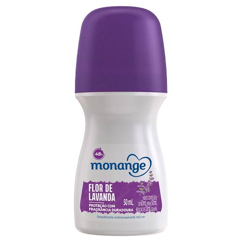 DESOD ROLL ON MONANGE 50ML FLOR LAVANDA