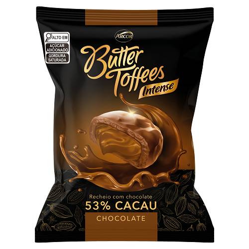 BOMB BALA BUT TOFFEE 53 CACAU 500G CHOC