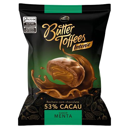 BOMB BALA BUT TOFFEE 53 CACAU 500G MENT