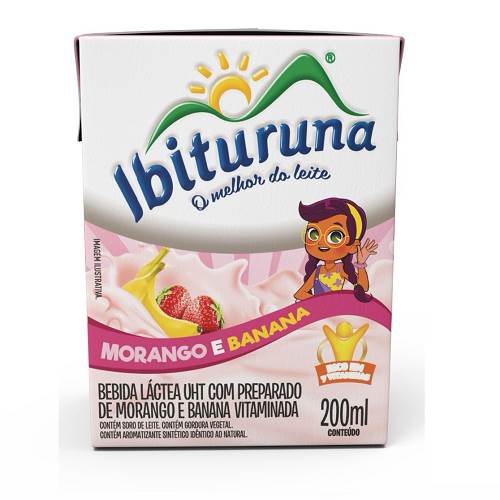 BEBIDA LAC IBITURUNA 200ML MORANGOBANAN