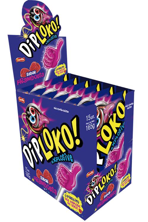 BOMB PIRULITO DIPLOKO BOOM 11G FRAMBOESA