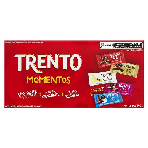 BOMB WAFFER TRENTO 192G SORTIDO