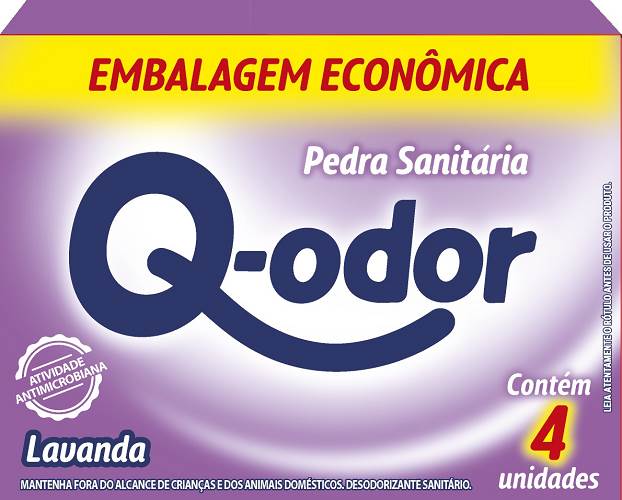 PEDRA SANIT Q ODOR ECON 4UN LAVANDA