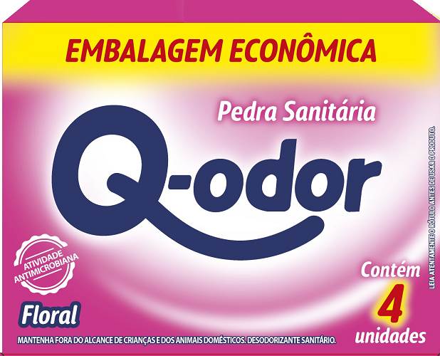 PEDRA SANIT Q ODOR ECON 4UN FLORAL