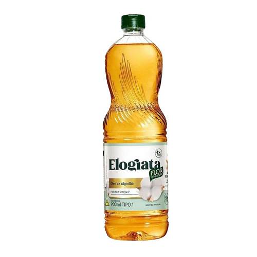 OLEO DE ALGODAO ELOGIATA PET 900ML