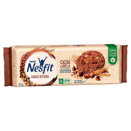 BISC COOKIE NESTLE 60G NESFIT CACAUAVEL