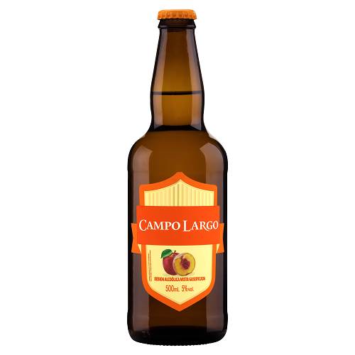BEB CHOPP CAMPO LARGO 500ML PESSEGO DRAF