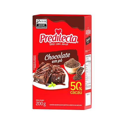 CHOCOLATE PO PREDILECTA 200G 50 CACAU