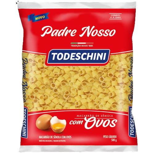 MAC TODESCHINI C OVOS 500G PADRE NOSSO