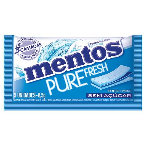 BOMB CHICLE MENTOS 85G FRESH MINT