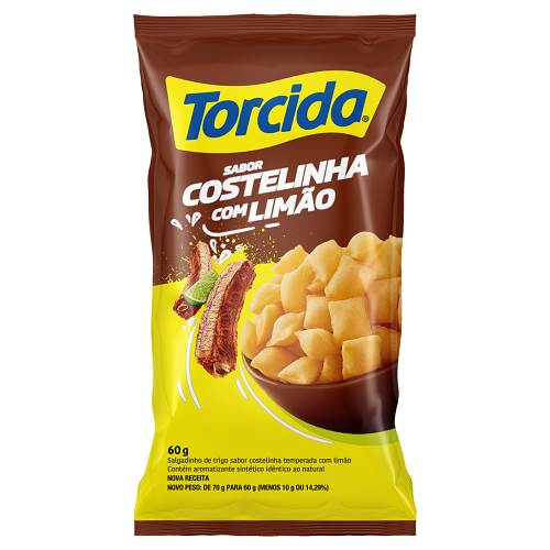 SALGADINHO TORCIDA 60G COSTELINHA