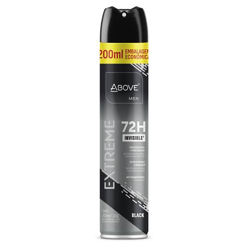 DESOD AERO ABOVE 200ML EXTREME BLACK