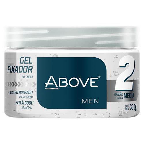 GEL FIXADOR ABOVE 300G FIX 2 TRANSP
