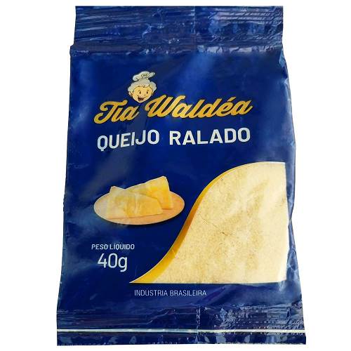 QUEIJO RALADO TIA WALDEA PARMESAO 40G