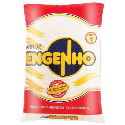 ARROZ BENEFICIADO ENGENHO TP1 5KG