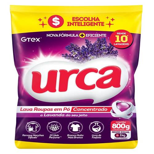 LAVA ROUPA PO URCA SCH 800G CONC LAVANDA