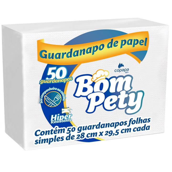 GUARDANAPO BOMPETY 28X295 GDE 50UN