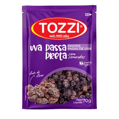 UVA PASSA TOZZI 70G SSEM