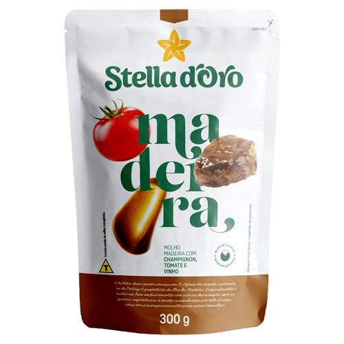 MOLHO STELLA DORO 300G MADEIRA SACHE