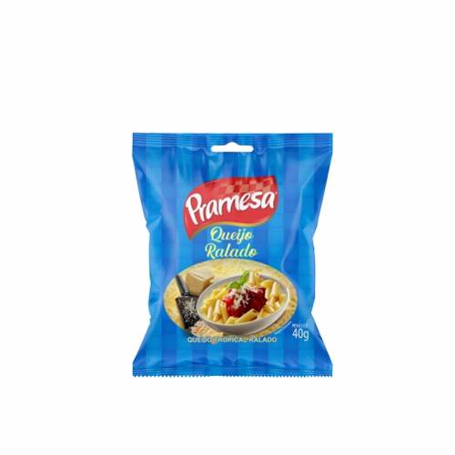 QUEIJO RALADO PRAMESA 40G PARMESAO